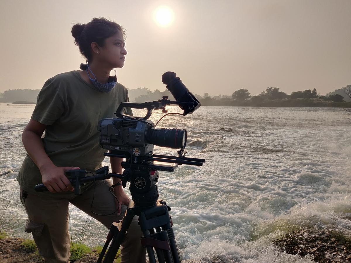 Sugandhi Gadadhar still remembers her first encounter with a smooth-coated otter Sugandhi Gadadhar still remembers her first encounter with a smooth-coated otter
