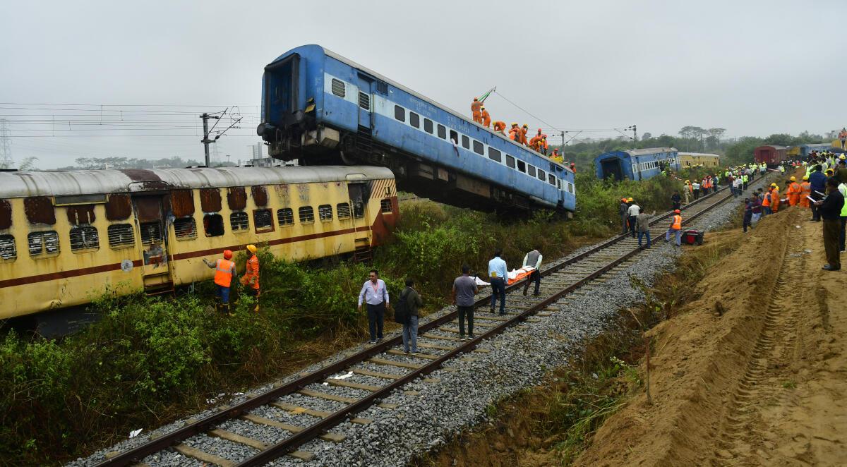 Photos | Mock drill in disaster management for railways