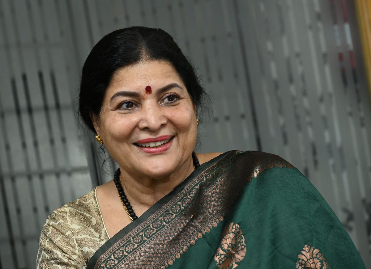 thehindu.com - Muralidhara Khajane - Actor Jayamala outlines vision for Kannada film industry as KFCC's new chief