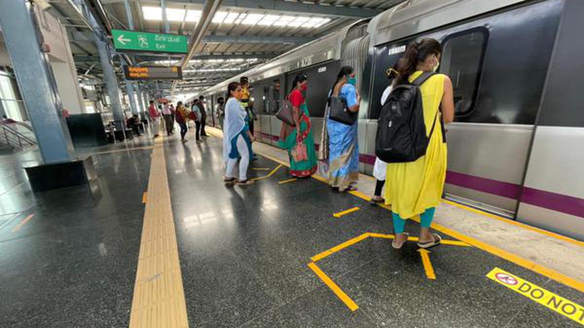 Bmrcl To Run Namma Metro Trains From 7 A M To 6 P M Re Introduces Tokens The Hindu