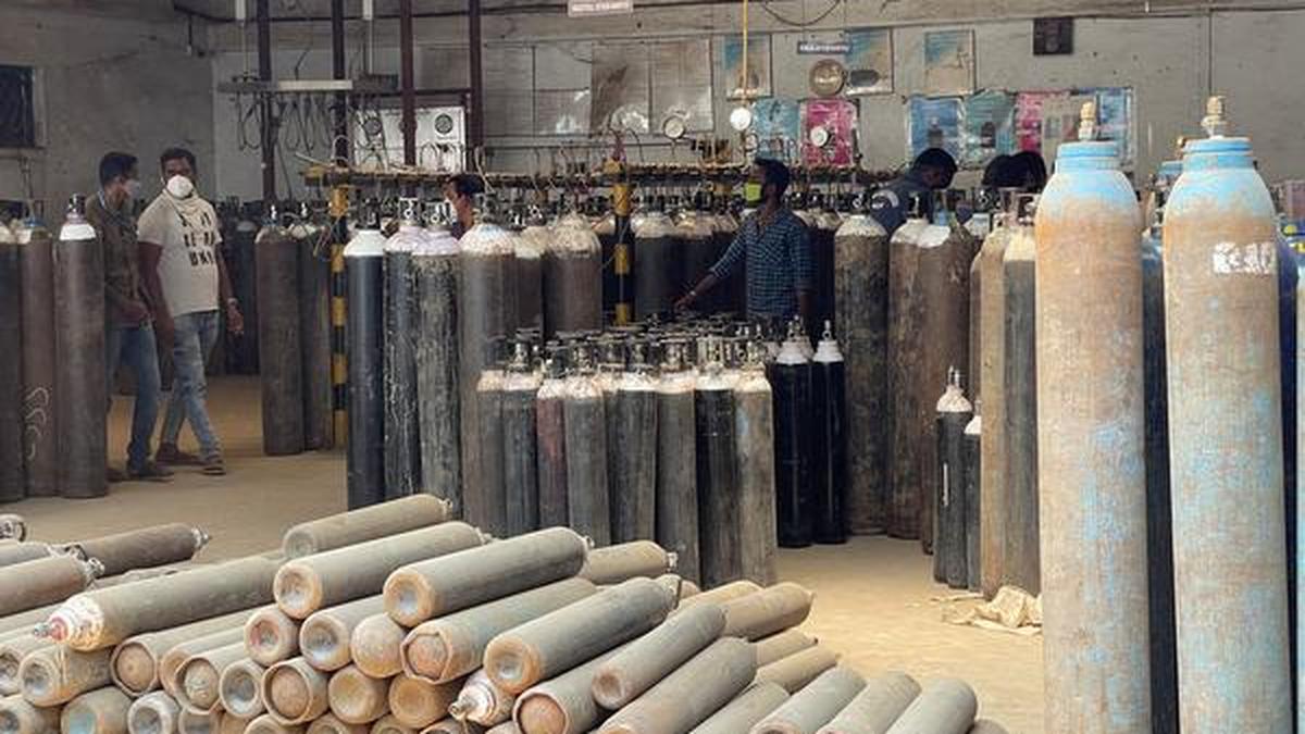 COVID19 patients, NGOs struggle to refill oxygen cylinders The Hindu