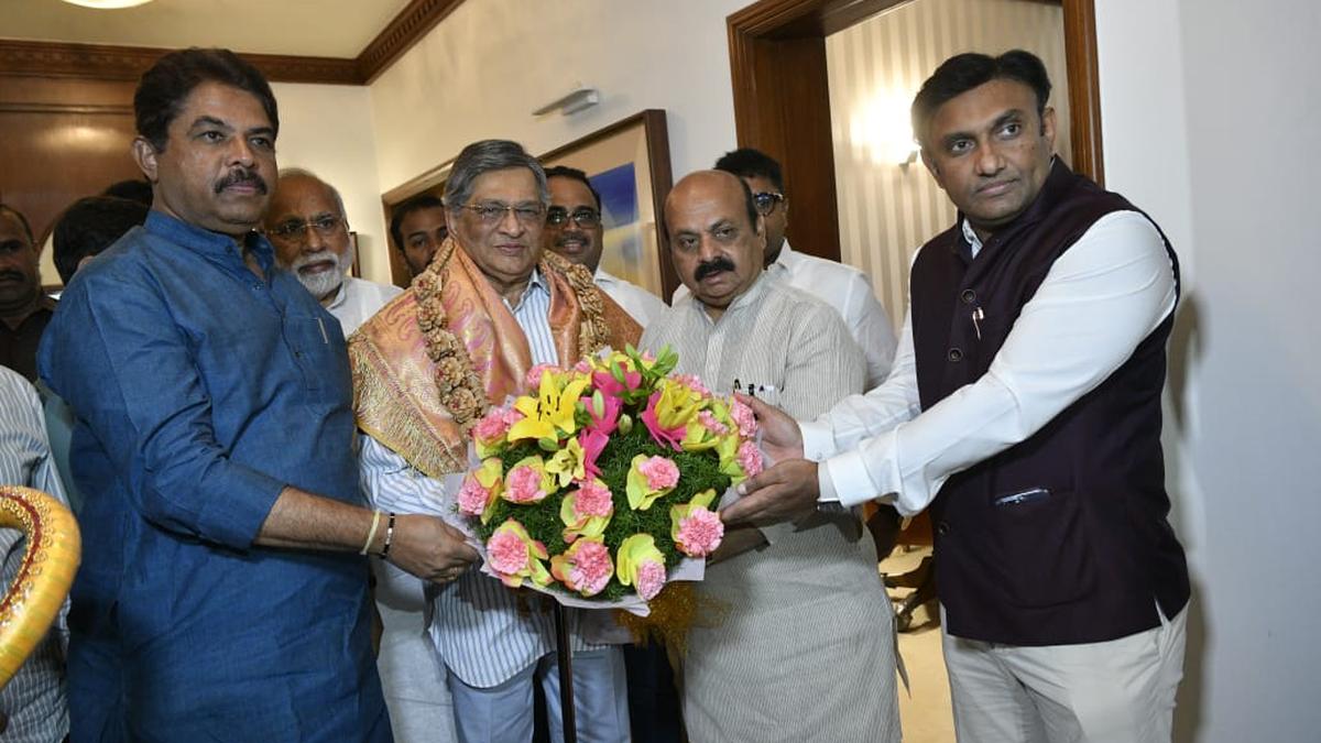 S.M. Krishna’s public life is model for all of us, says Karnataka Chief Minister Basavaraj Bommai