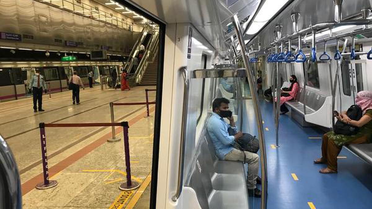 Bengaluru Metro Resumes Services After A Gap Of Over 150 Days The Hindu