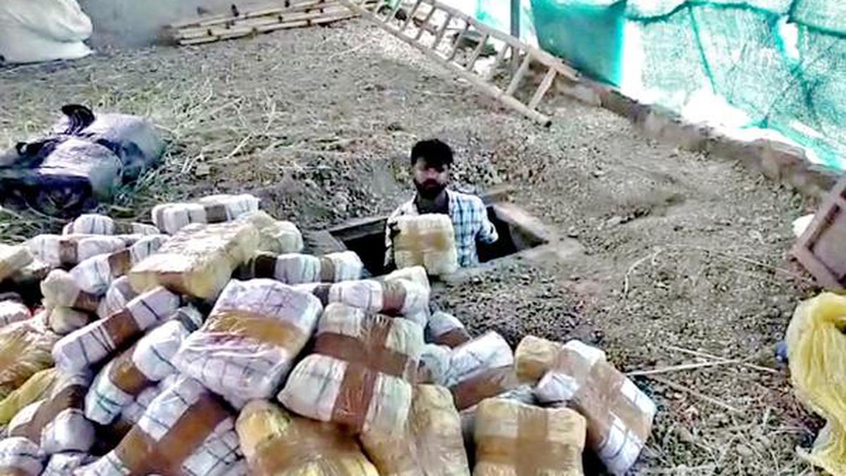 1,350 kg of marijuana recovered in Karnataka