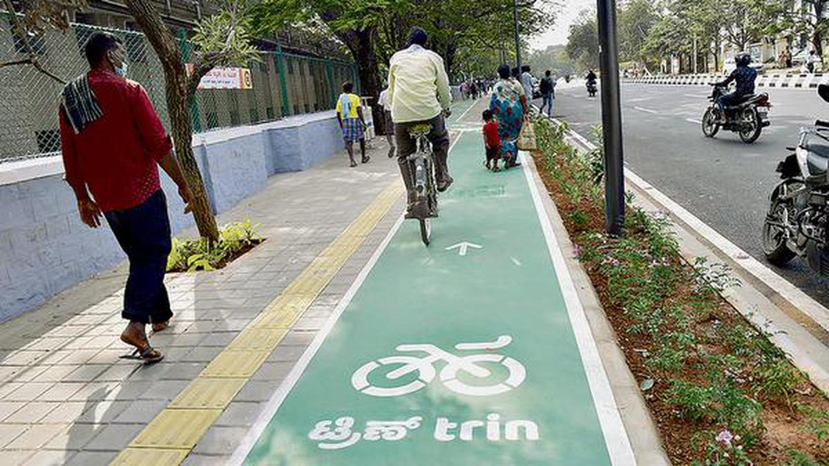 Can you cycle on a online footpath