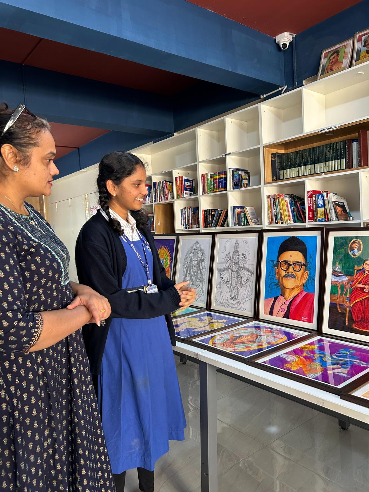 A students of Pratibha Academy at IIWC A students of Pratibha Academy at IIWC