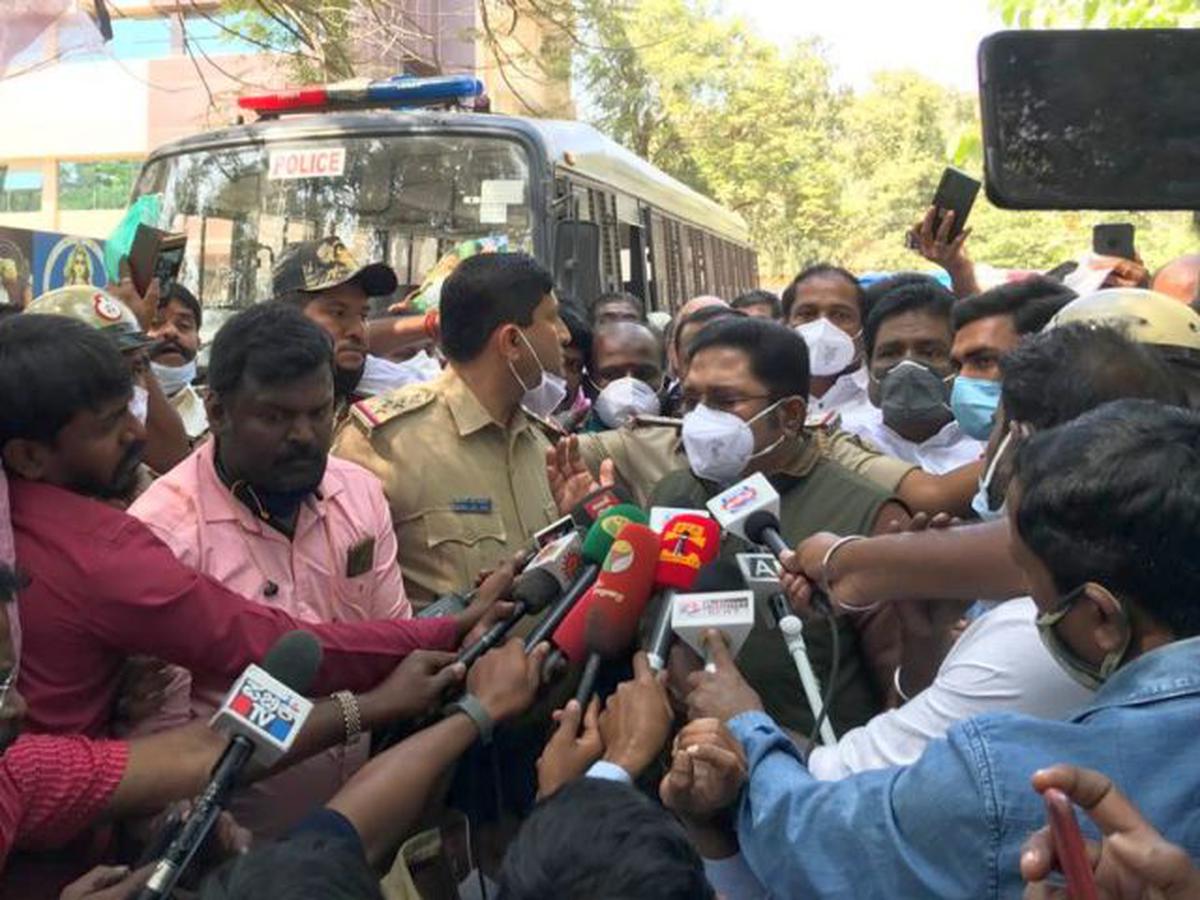 V.K. Sasikala released from prison after serving 4-year term - The Hindu