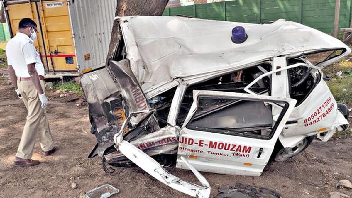 Patient, two relatives die in accident involving ambulance, trucks