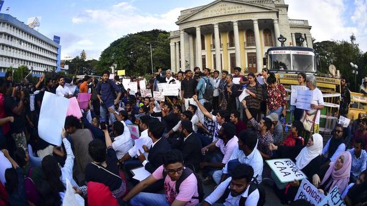 Students raise voice against ‘repression’ of protesters in New Delhi ...