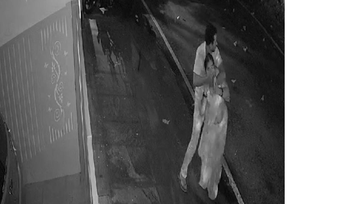 Unidentified man molests woman out for morning walk, flees as she cries for help, incident caught on CCTV camera in Bengaluru