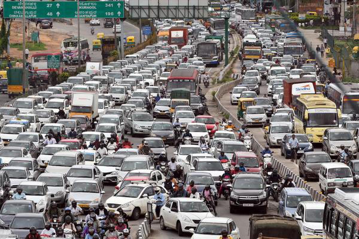 Bengaluru's traffic jams leave a bitter taste - The Hindu