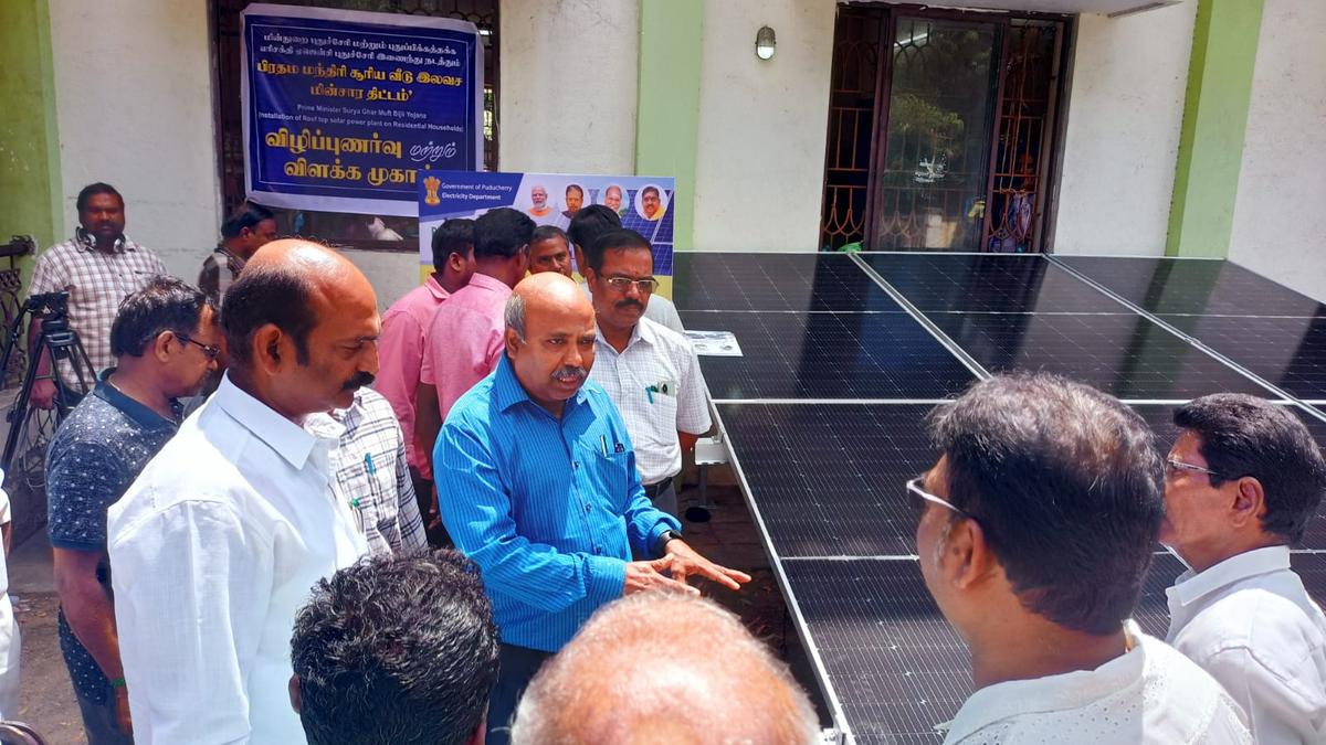 55 power consumers register for installation of rooftop solar panels at a camp