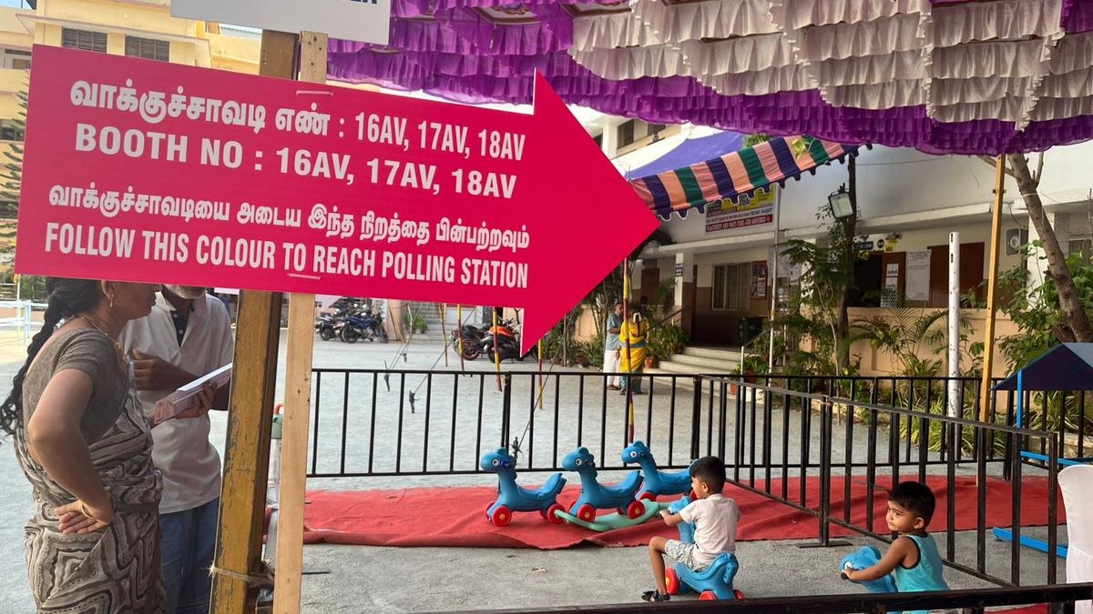 A tiny initiative to reduce childcare stress for parents on polling day