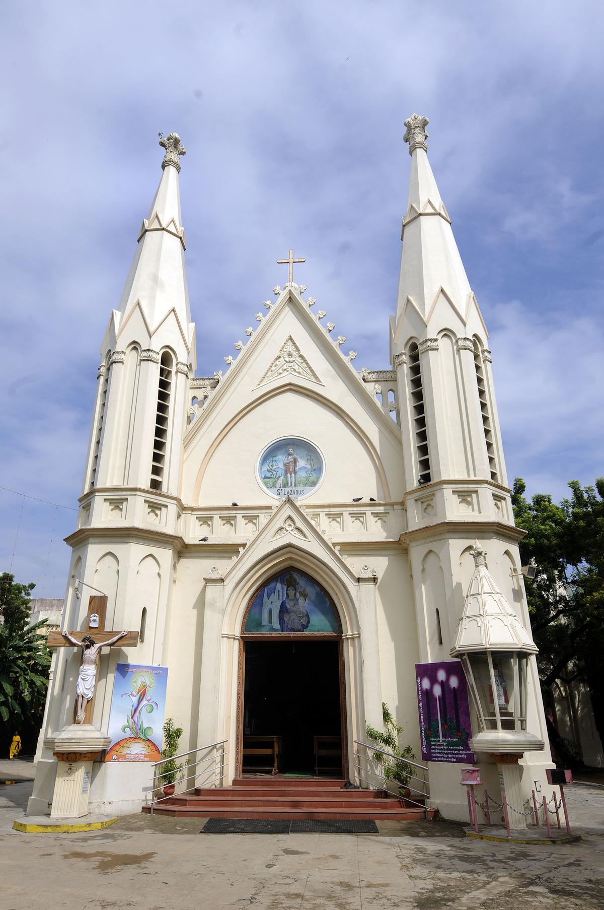 St Lazarus in R.A. Puram is one of the churches built by the Portuguese that still stands. St Lazarus in R.A. Puram is one of the churches built by the Portuguese that still stands.