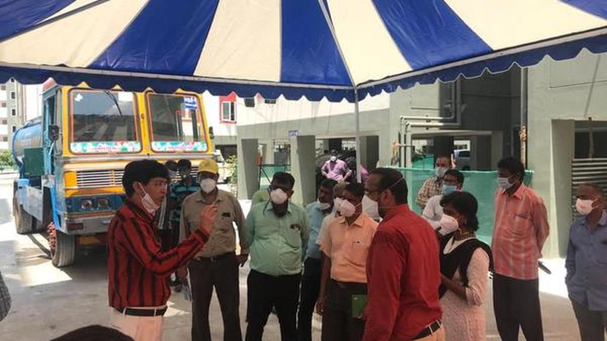 Residents of K.P. Park tenements ask for houses to be allotted to them