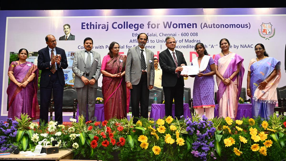 Ethiraj College celebrates 134th birth anniversary of its founder