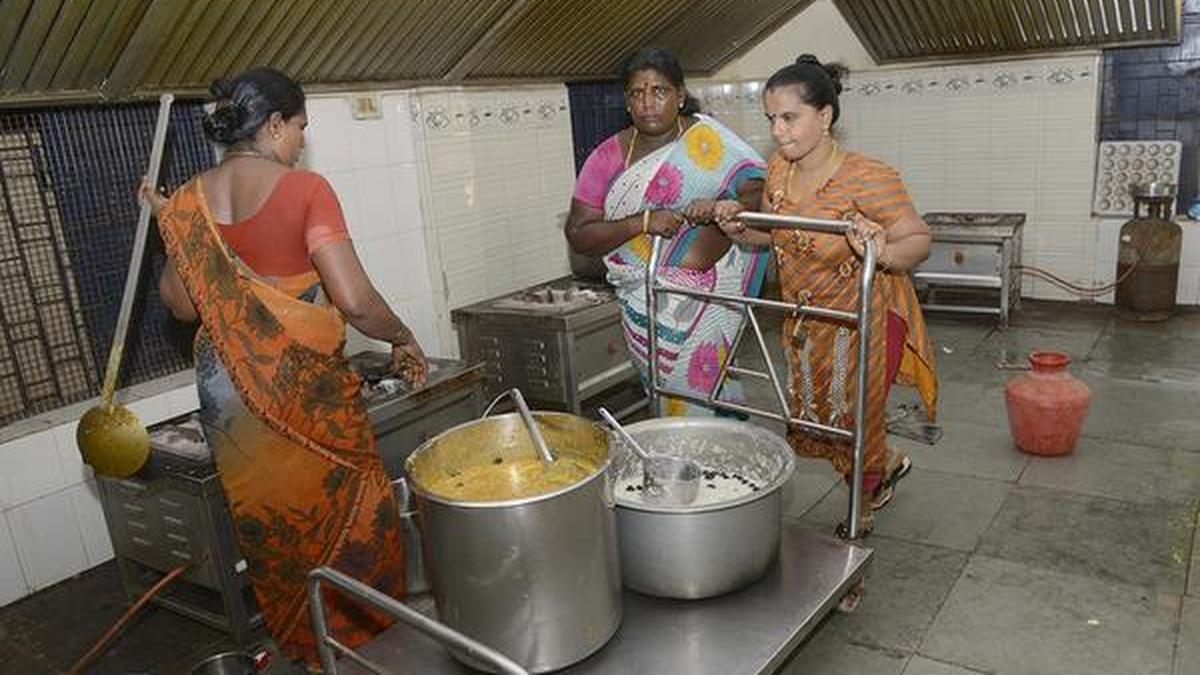 Training in hygiene for Amma canteen staff The Hindu