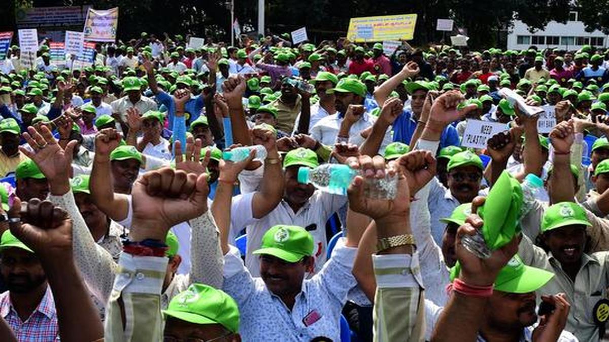 Manufacturers raise banner of protest against plastic ban The Hindu