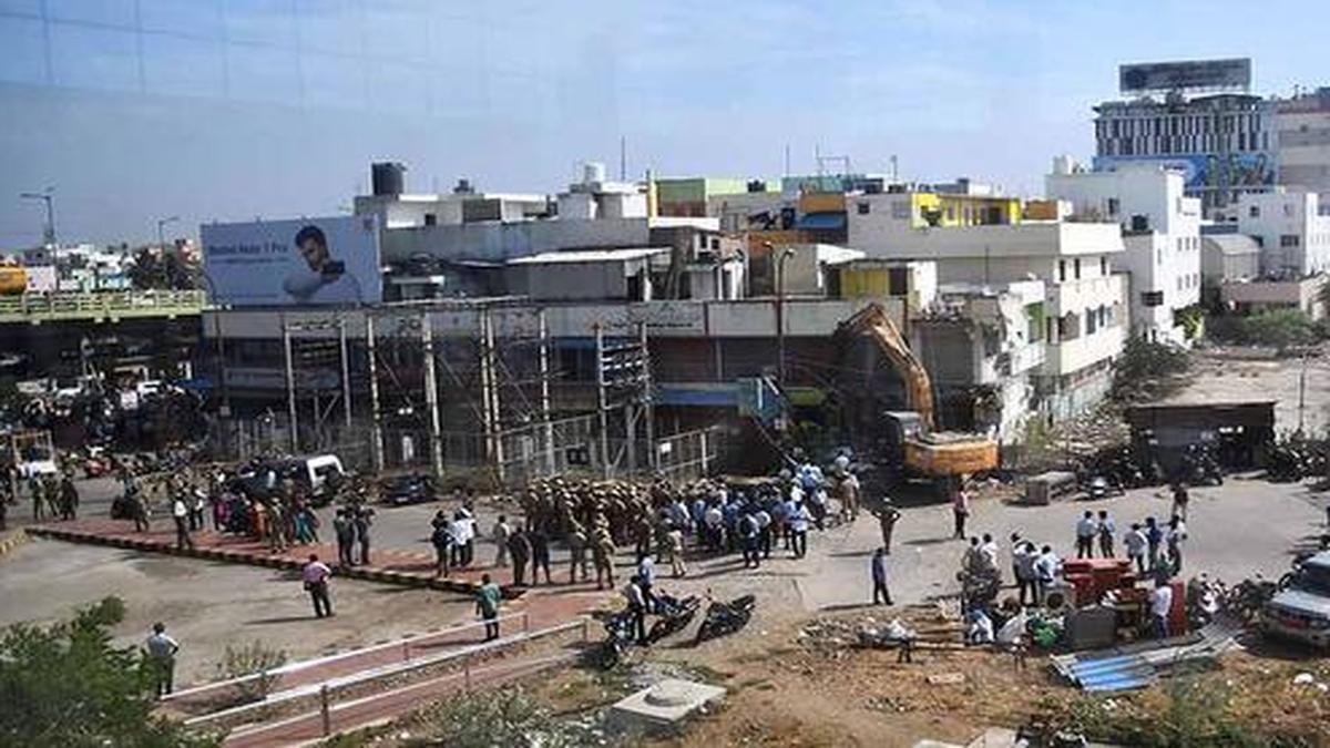 Velachery demolition drive signals more to come The Hindu