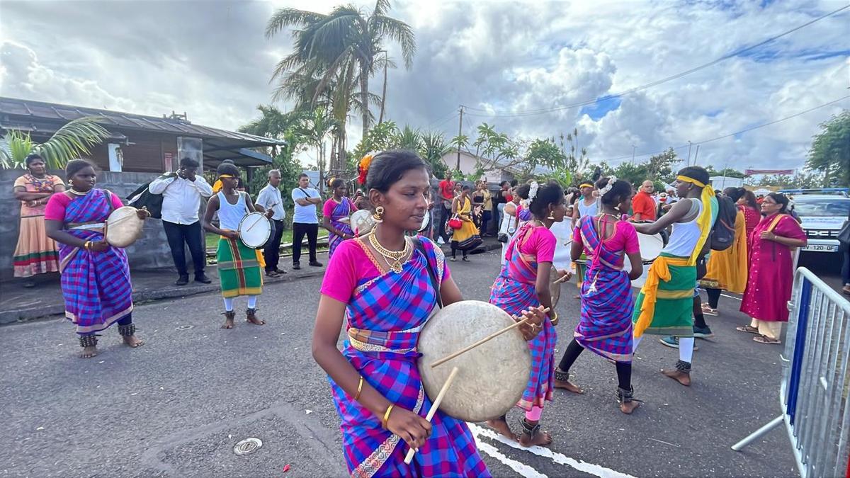 Children take a folk art form from rural environ to Reunion Island