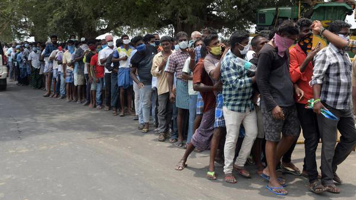 On Day 1, chaos prevail at TASMAC shops in Chennai’s neighbouring districts