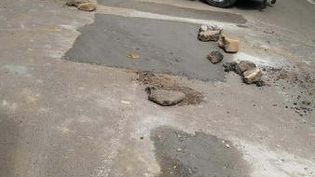 ‘Road in Adyar relaid in a slipshod manner’ The Hindu