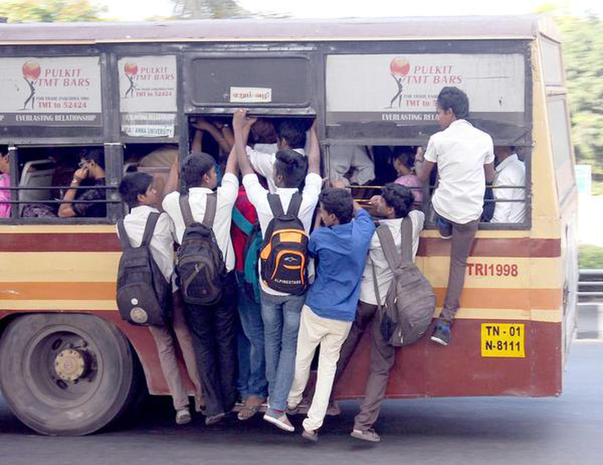 Footboard travel on MTC bus claims schoolboy's life - The Hindu