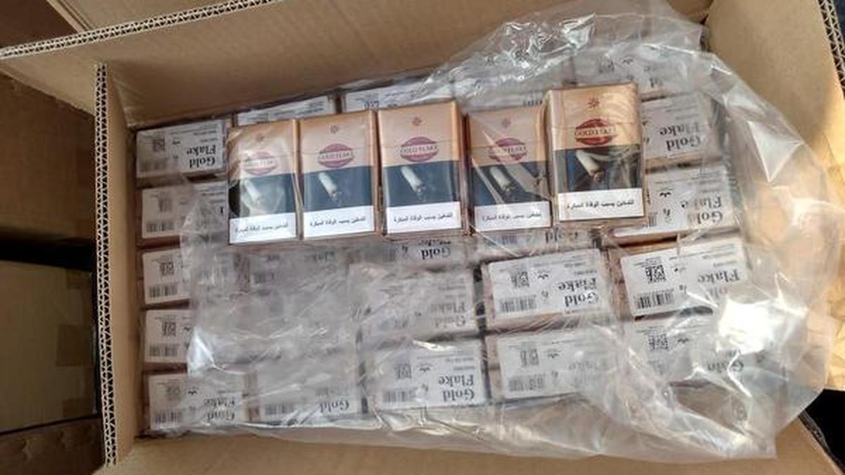 Cigarettes worth ₹7 crore from Cambodia seized in Chennai The Hindu