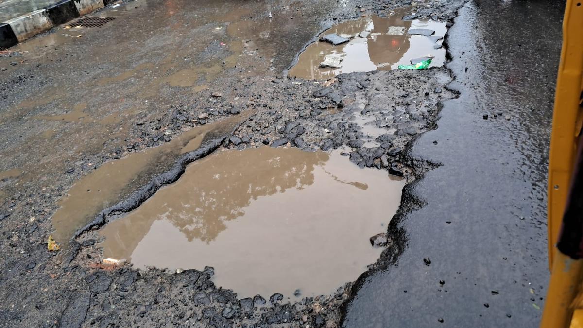 Six months after pothole-free city promise, Greater Chennai Corporation to begin jet patching damaged roads