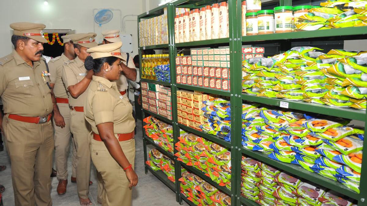 police-canteens-inaugurated-in-ranipet-and-tirupattur-districts-the-hindu