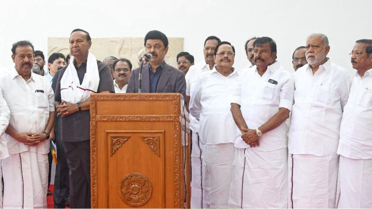 There will be a change in the T.N. Cabinet: Chief Minister M.K. Stalin