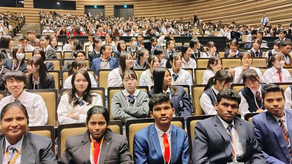 T.N. students return from summit in Japan, call for awareness on disaster management