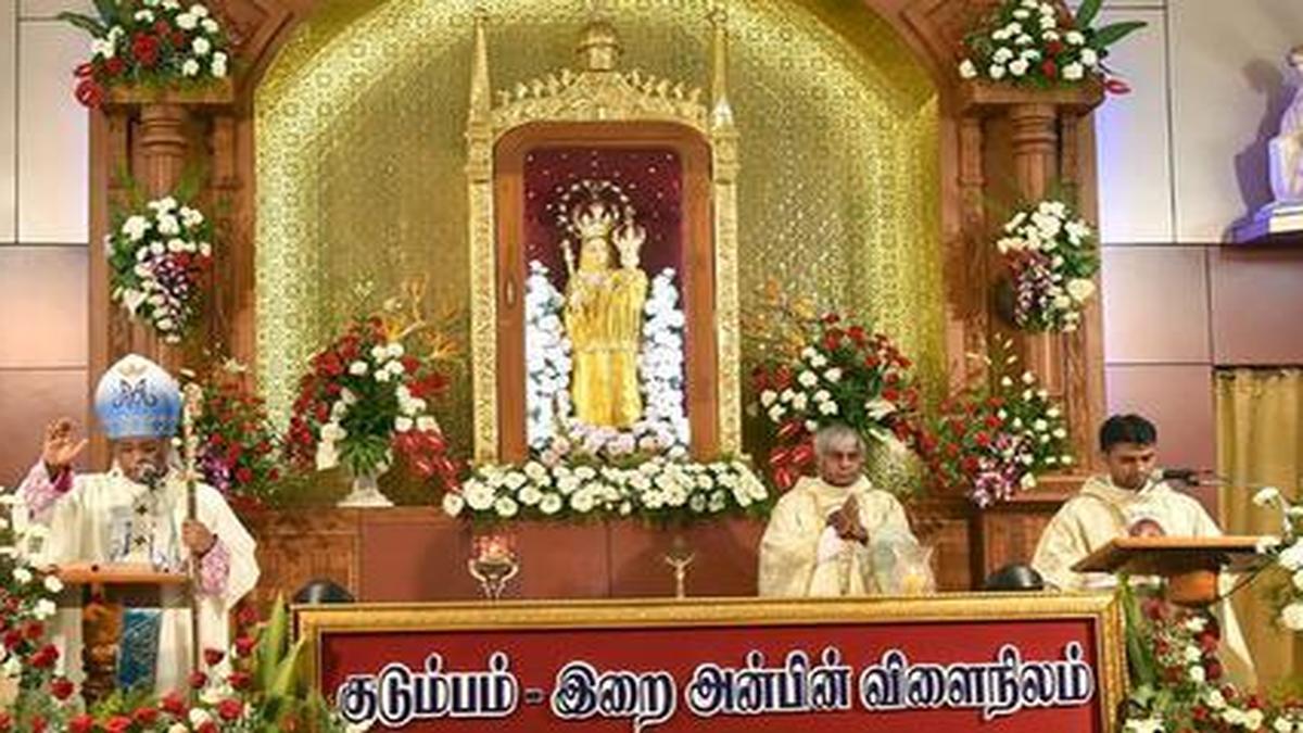 Annual festival begins at Besant Nagar church The Hindu