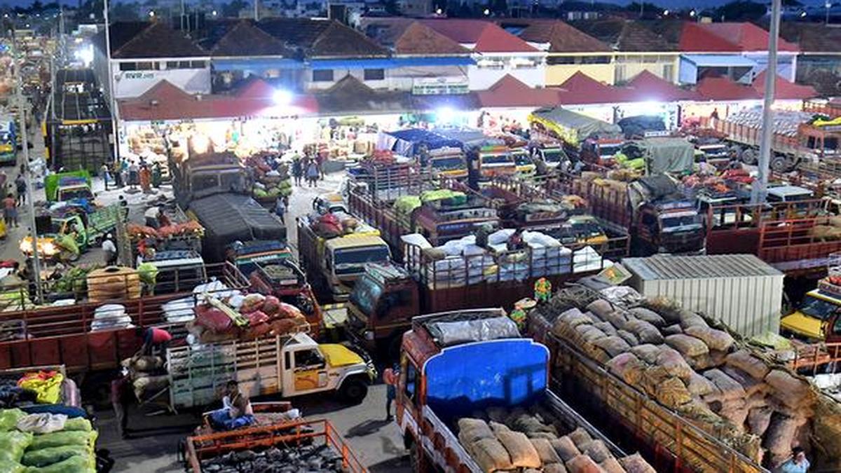 Koyambedu market to be open till noon The Hindu
