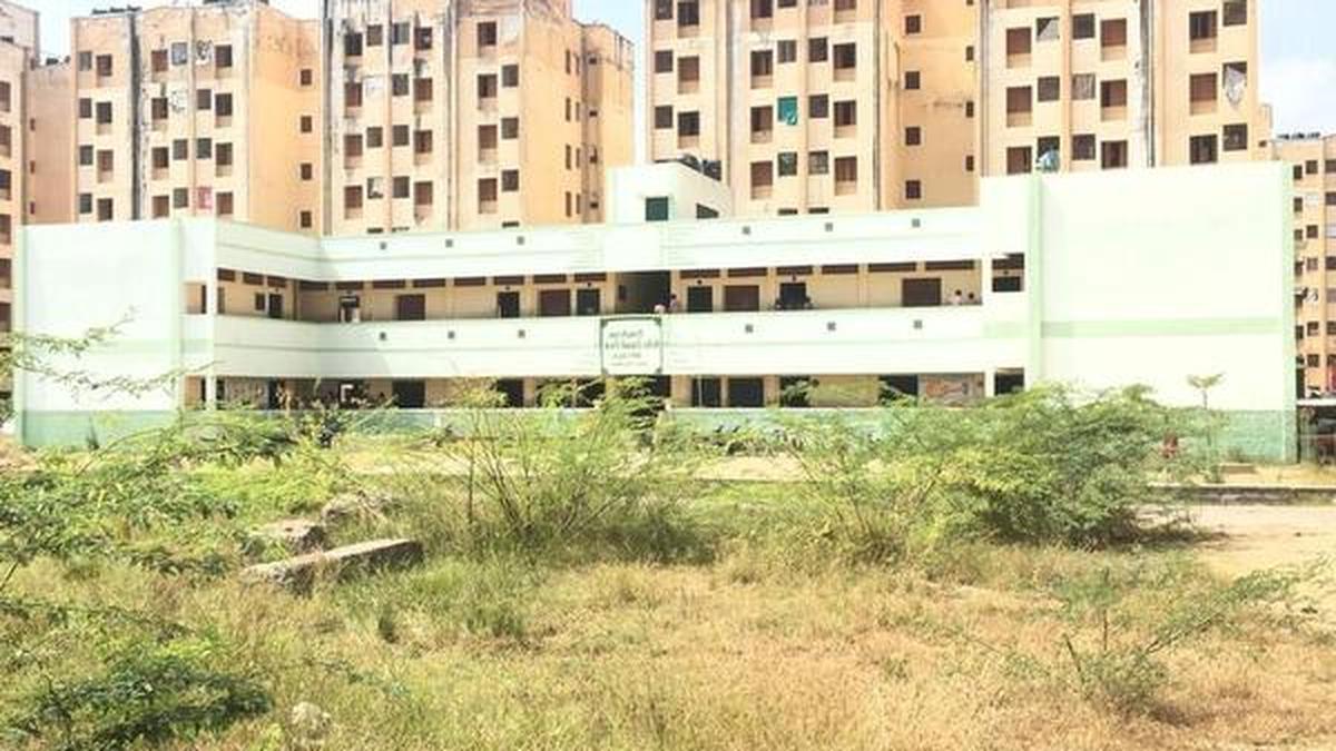 Parents in Perumbakkam settlement say they are unable to pay children’s