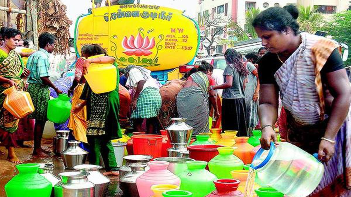 As bore wells in Chennai go deeper, water turns hard - The Hindu