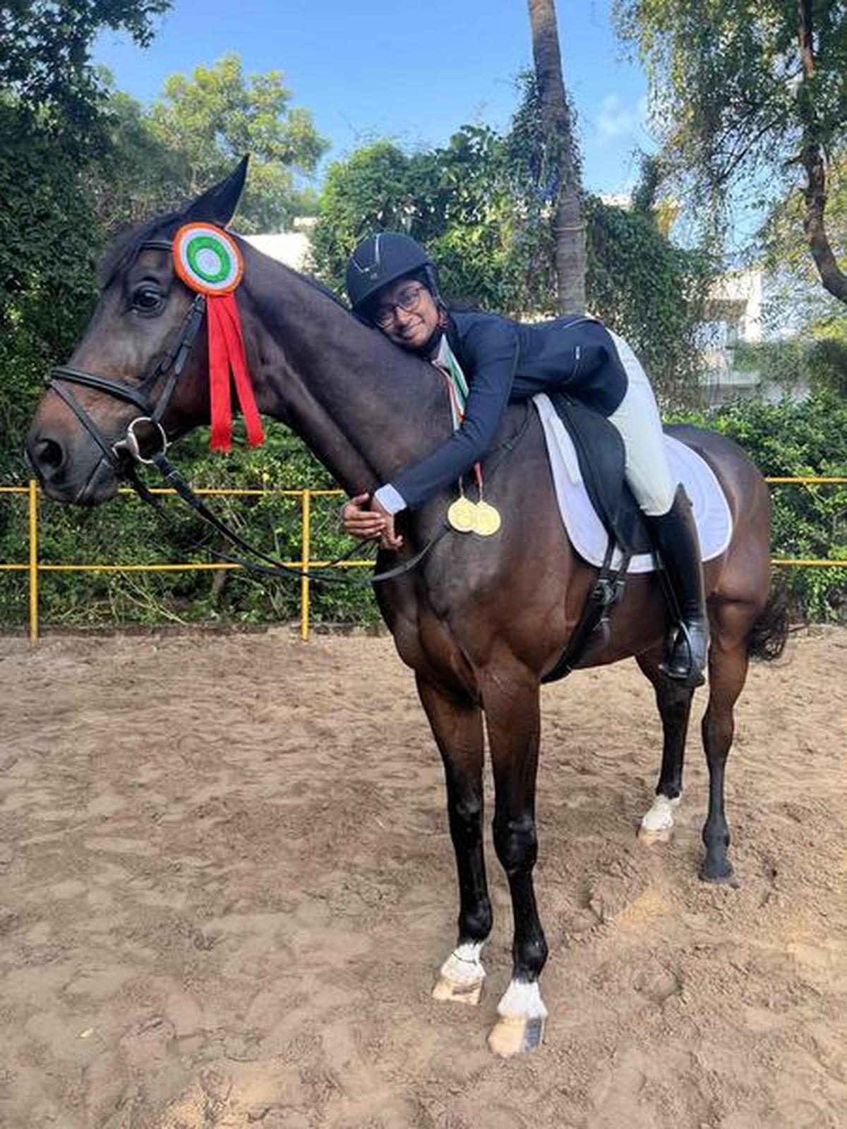 Chennai’s junior horse riders rake in national medals - The Hindu