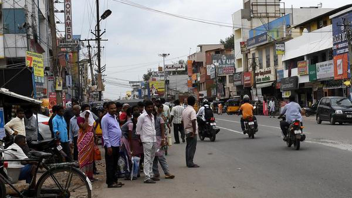 Plea to relocate Pallavaram bus stop - The Hindu