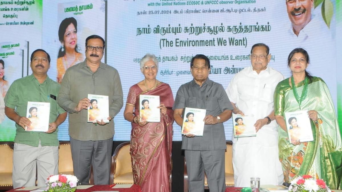 VIT releases book of compiled editorials from Pasumai Thaayagam magazine