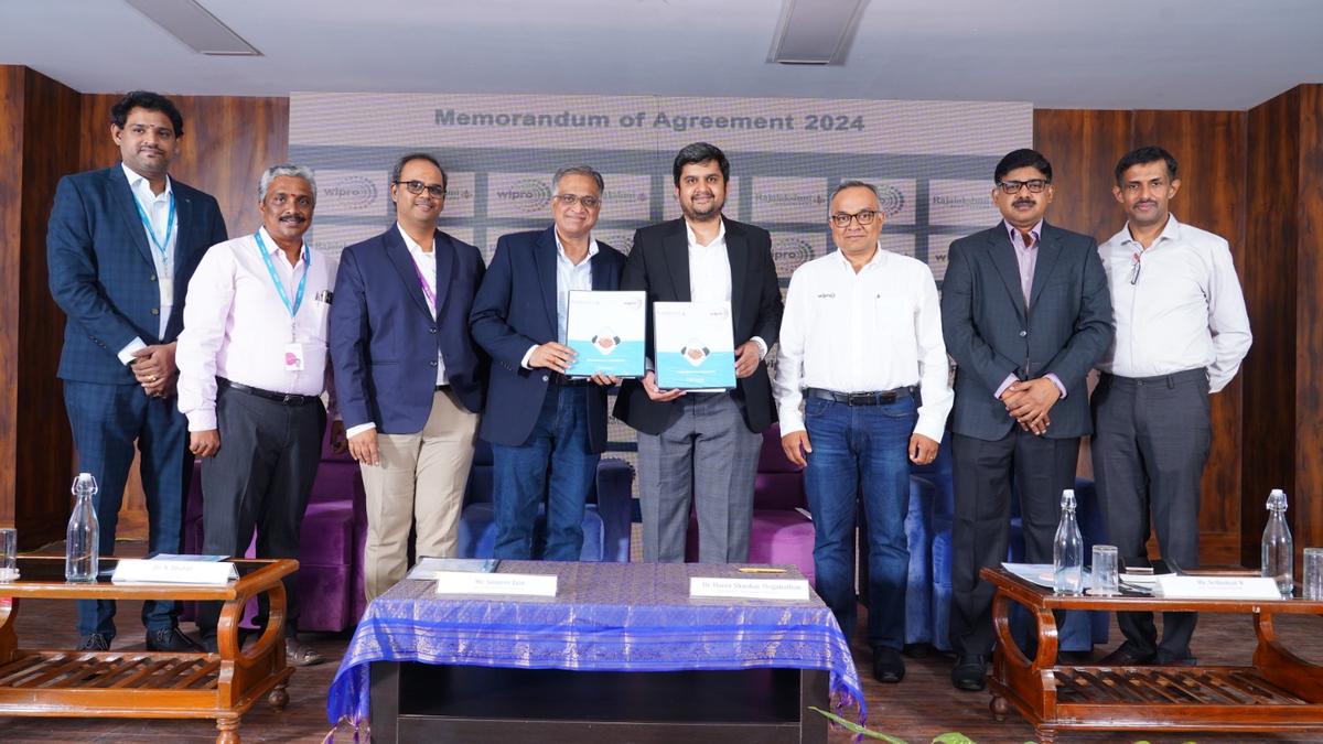 Wipro signs MoU with Rajalakshmi Institutions 