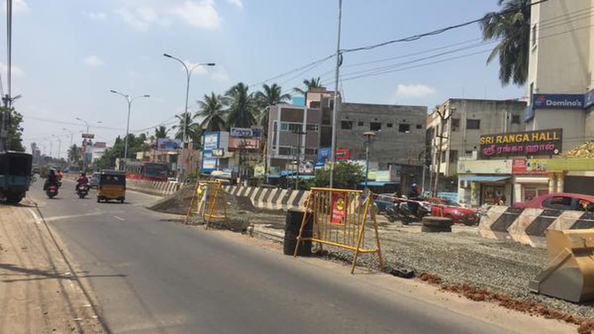 Culvert work on Surapet Main Road expedited - The Hindu