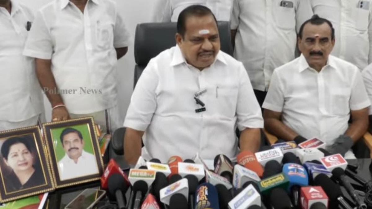 AIADMK to seek CBI probe into horse-trading of its MLAs by TVK if activities continue: Agri S.S. Krishnamurthy