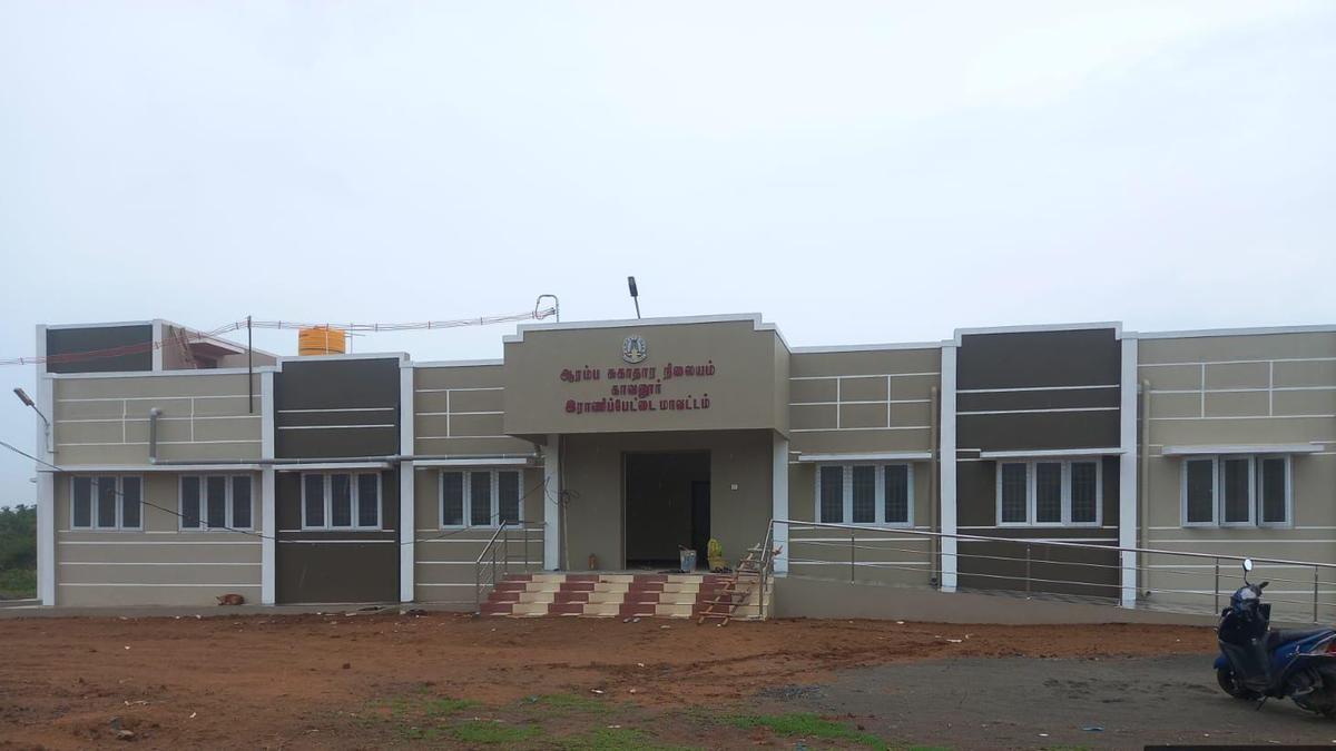 Three new Primary Health Centres ready for opening in Ranipet