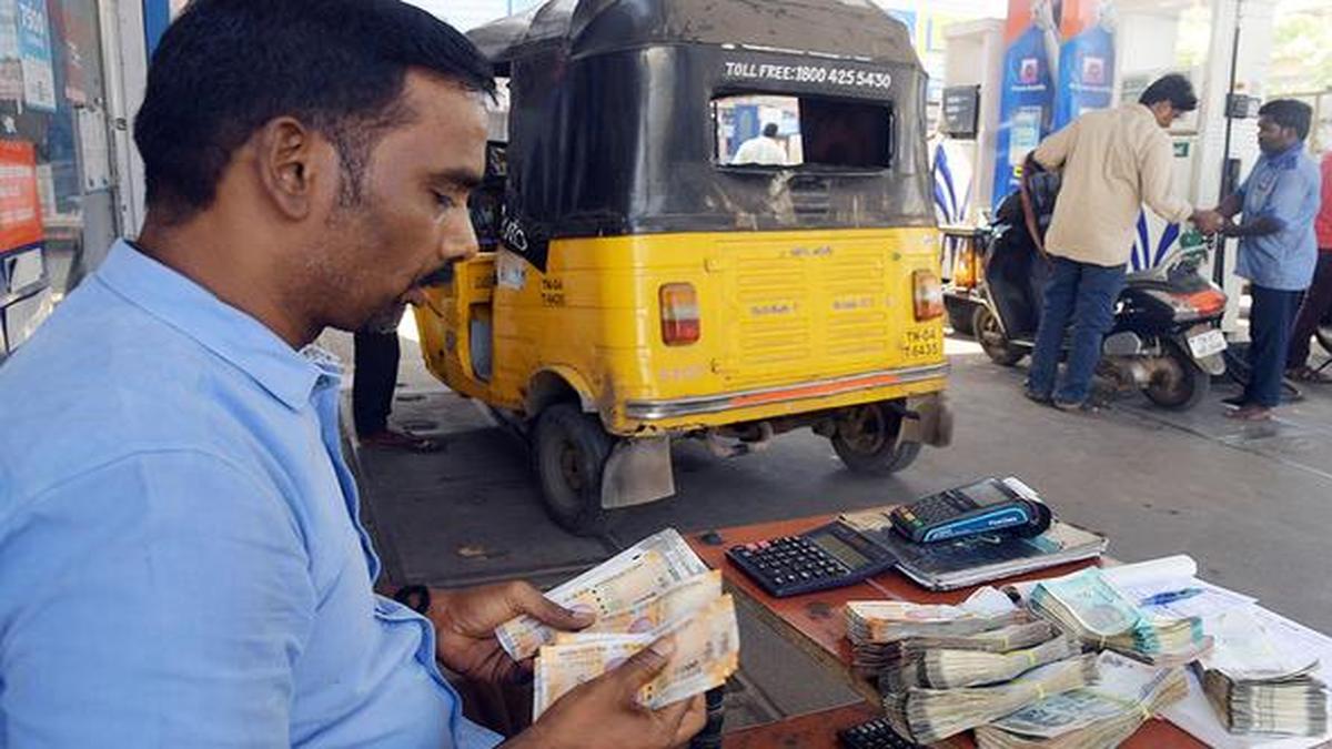 Petroleum dealers seek nod to carry large amounts of cash The Hindu