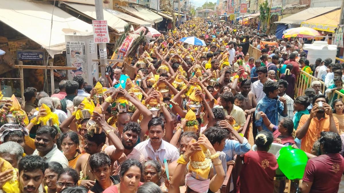 Three women devotees, four children faint in Thirupparankundram temple queue as Vaikasi Visakam draws large crowd