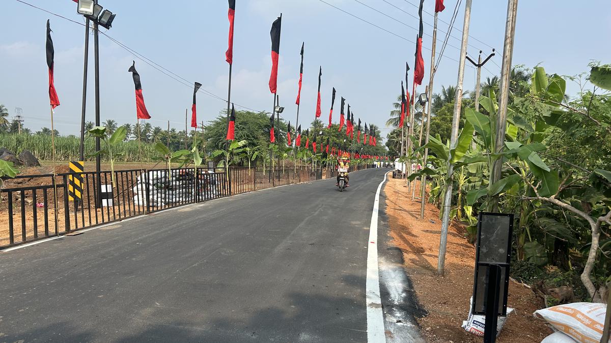 T.N. CM Stalin’s visit changes destiny of ill-kempt road near Tiruvannamalai town