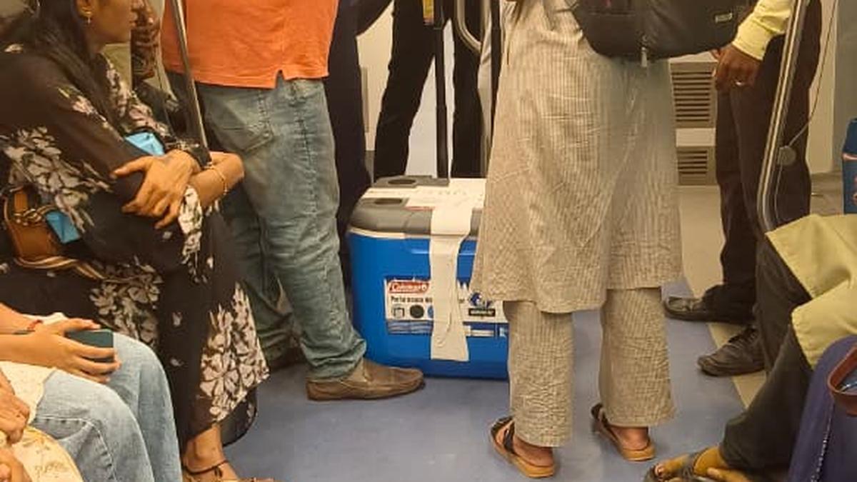 Chennai Metro Rail helps movelungs for transplantation