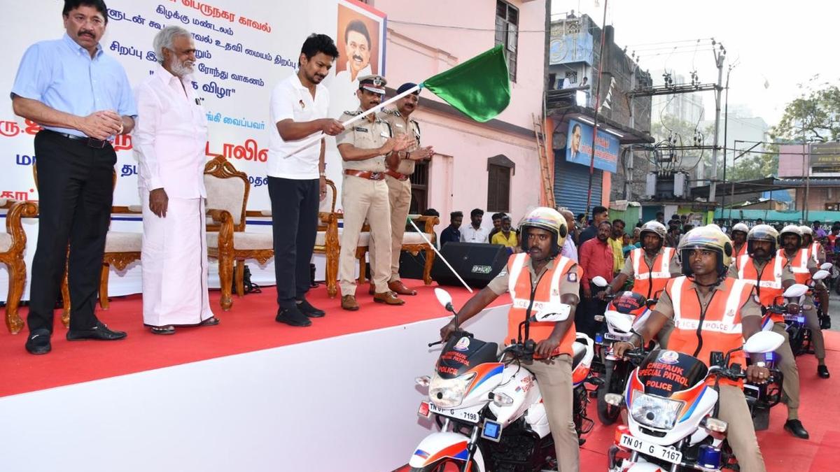 Modern police booths of Greater Chennai City Police inaugurated by Deputy CM