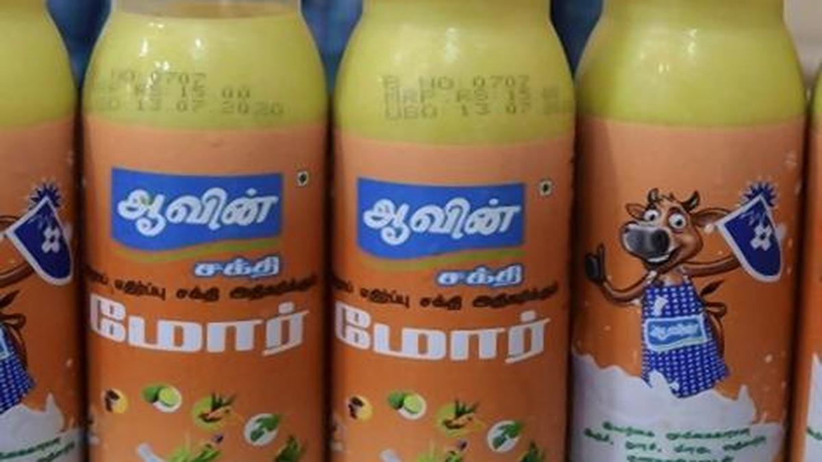 Aavin introduces immunity boosting buttermilk The Hindu