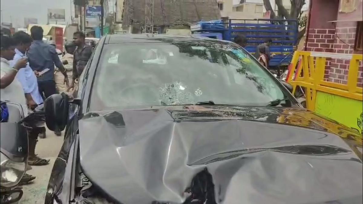 Two persons killed as speeding car hits motorcycles near Vanagaram